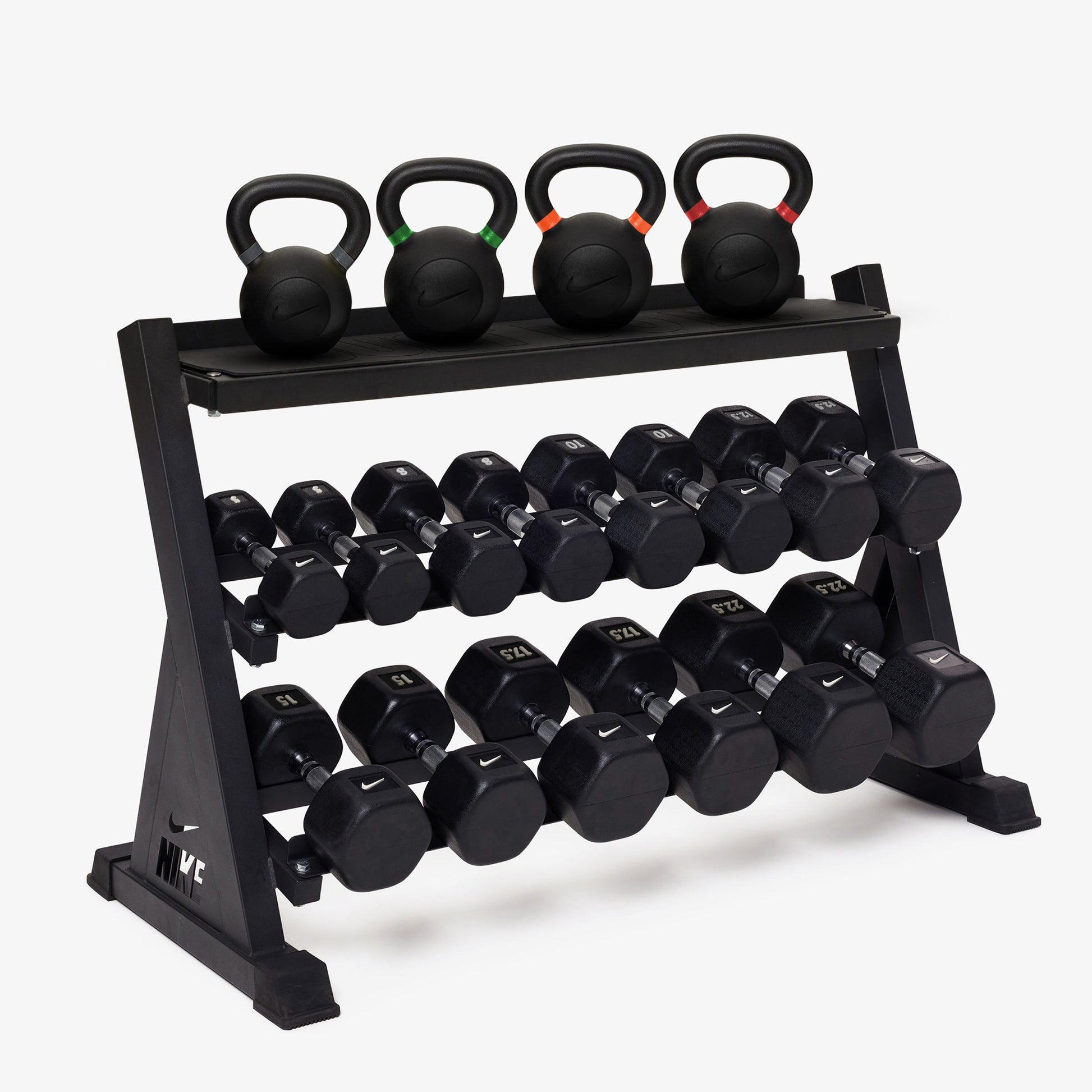Black/White / 5-22.5 kg pairs / 20-32 kg