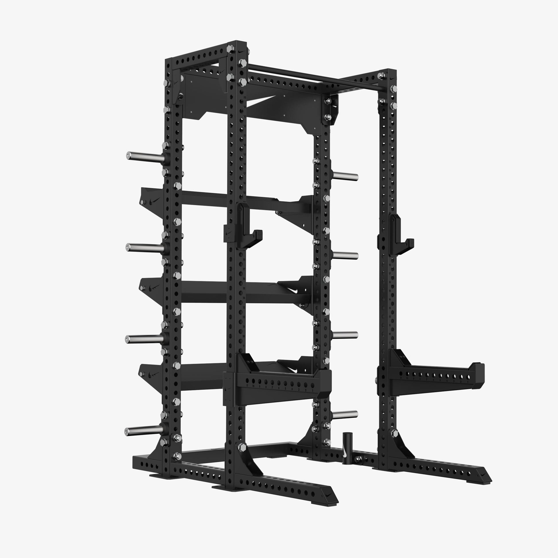 Three Shelves / Pro Spotter Arms + Pro Single Barbell Holder