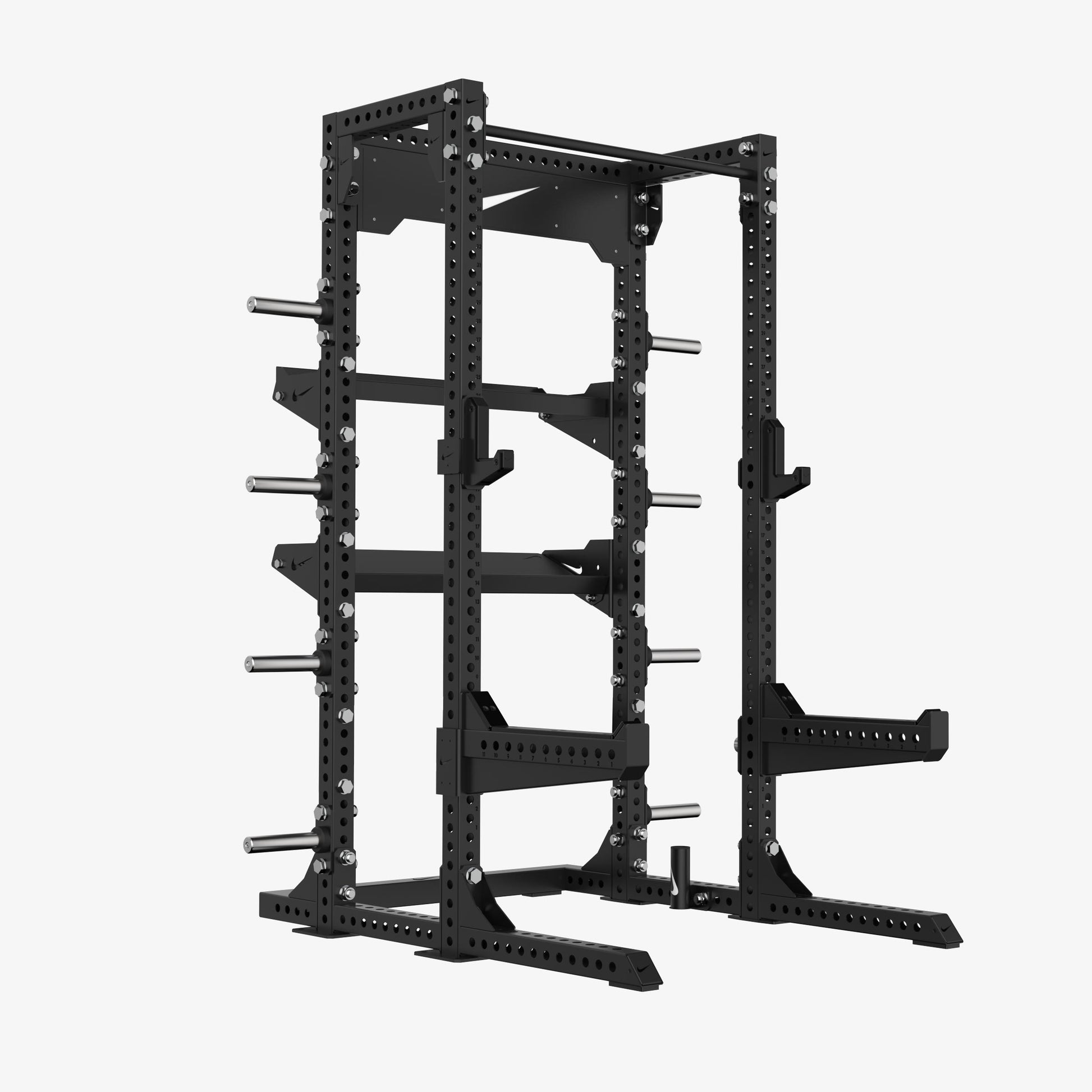 Two Shelves / Pro Spotter Arms + Pro Single Barbell Holder