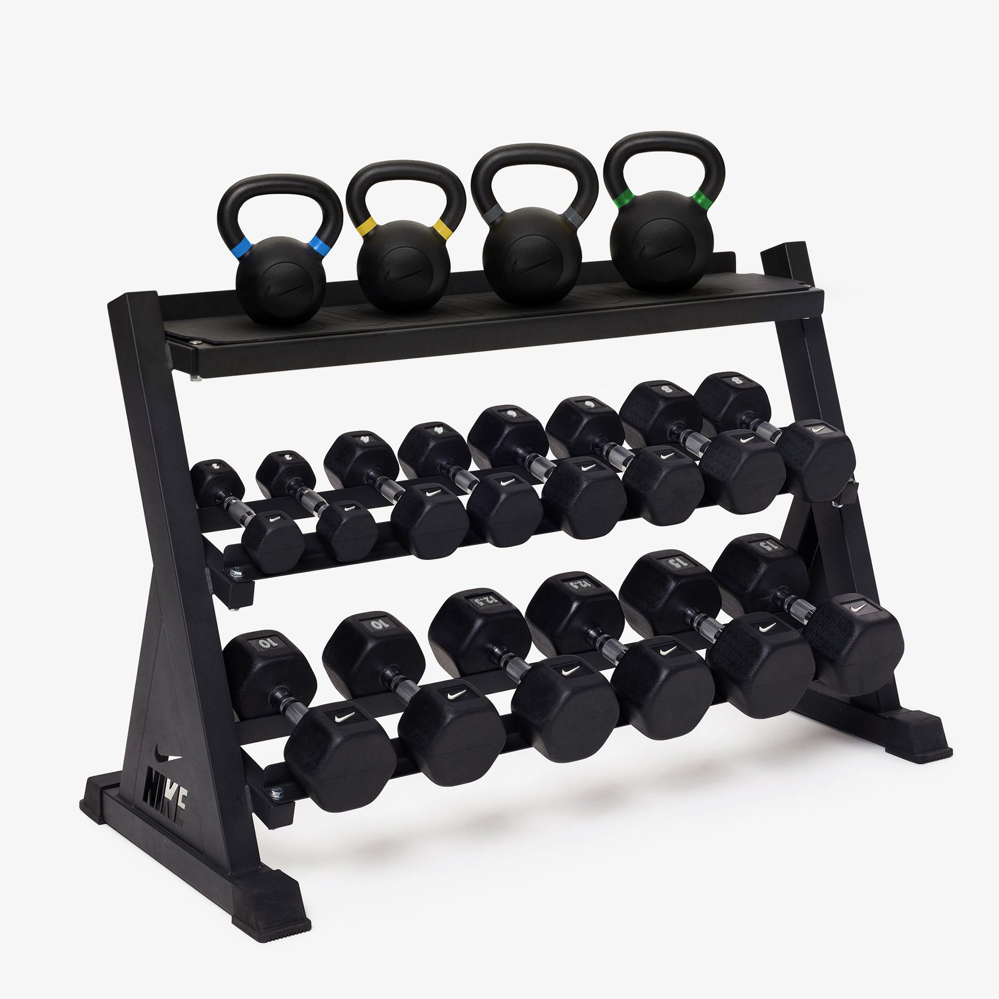 Black/White / 2-15 kg pairs / 12-24 kg