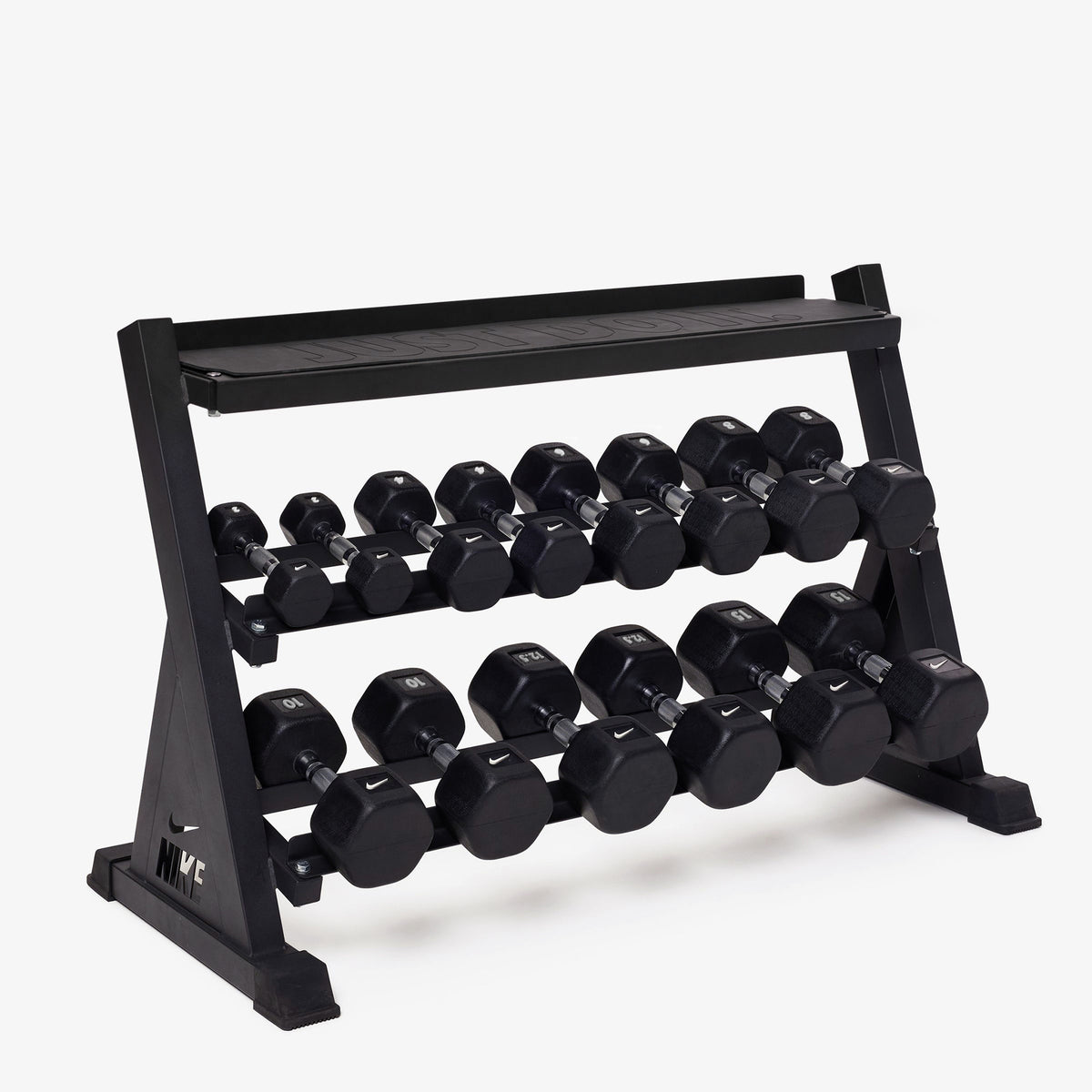 Black/White / 2-15 kg pairs / None