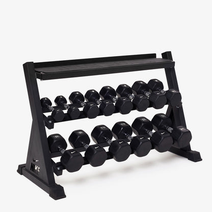 Black/White / 2-15 kg pairs / None