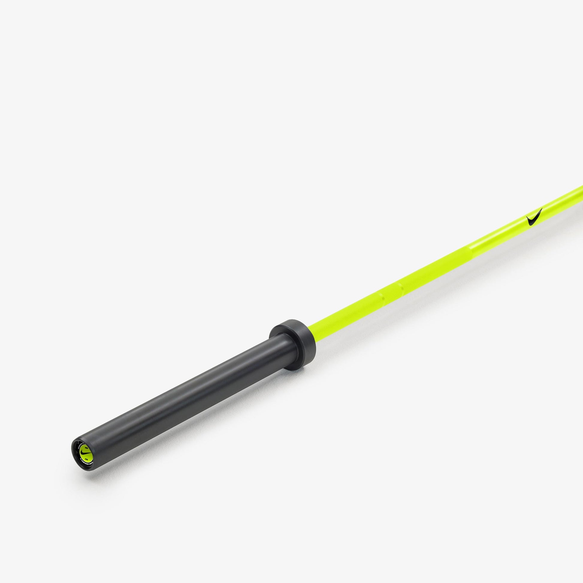 20 kg Nike Strength Shield - Volt Swoosh / Nike Black Bumper Plates / White/Black