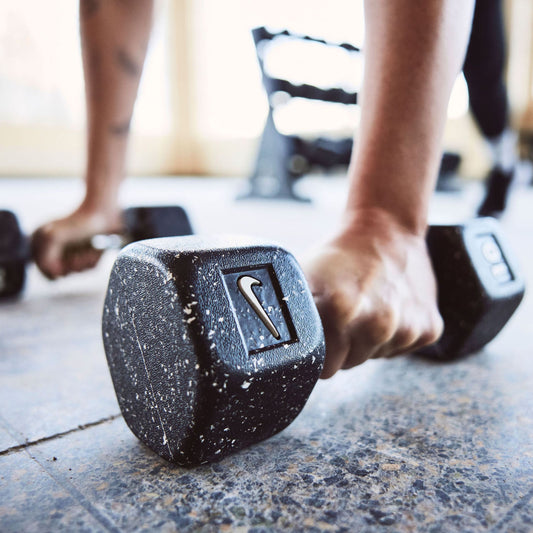 2-22.5kg Nike Grind Dumbbell Rack Set - 'Shadow'