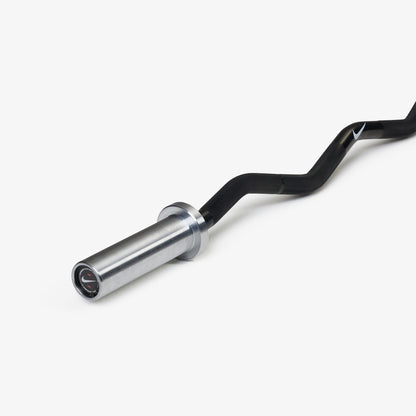 Nike Curl Bar - Black / Nike Change Plates (0.5 - 2.5 kg pairs) / White/Orange