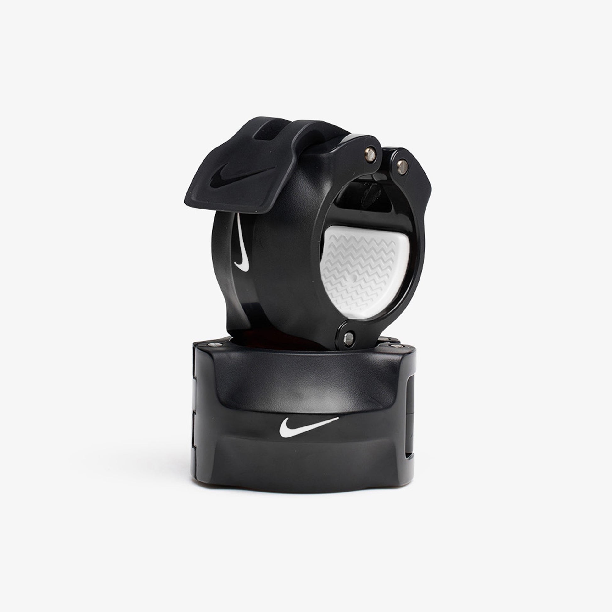 20 kg Nike Strength Shield - Volt Swoosh / Nike Black Bumper Plates / Black/White