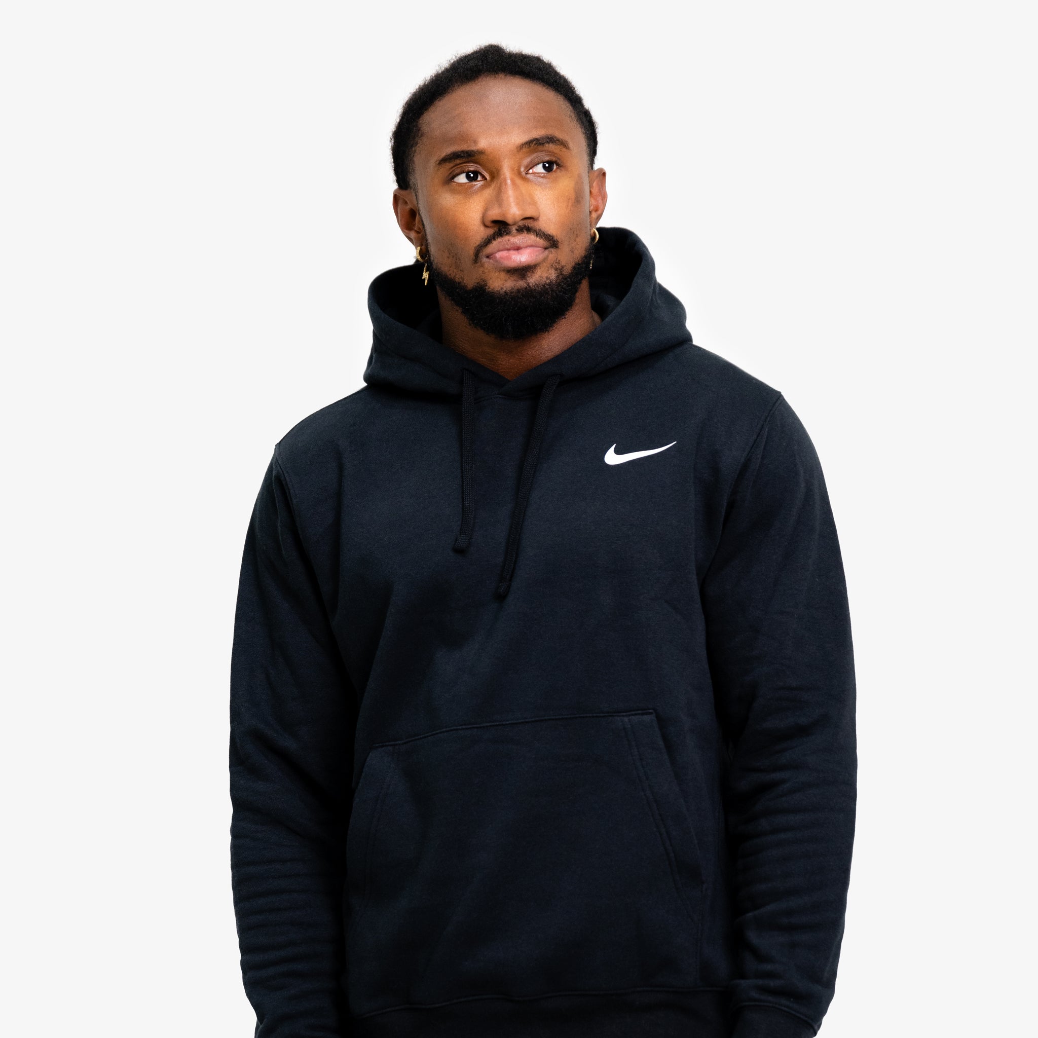 Black nike pullover jacket online