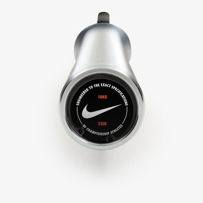 Nike Curl Bar - Black / Nike Change Plates (0.5 - 2.5 kg pairs) / Black/Orange