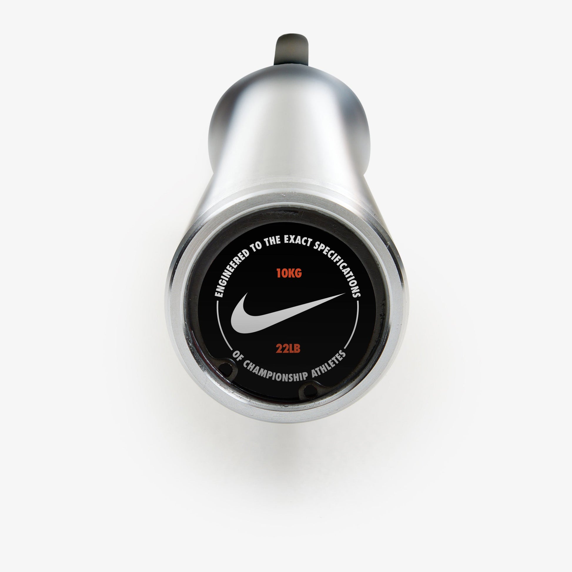 Nike Curl Bar - Black / Nike Grind Change Plates (0.5 - 2.5 kg pairs) / Black/Orange