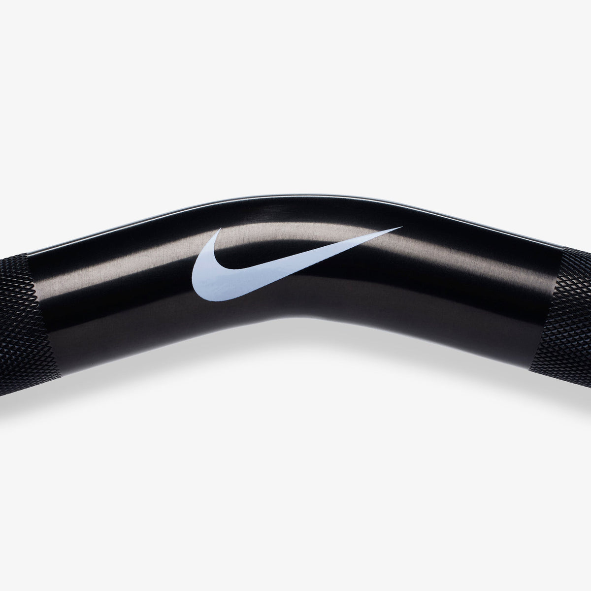 Nike Curl Bar - Black / Nike Strength Pro Urethane Plates (1.25 - 5 kg pairs) / Black/White