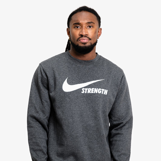 Nike Strength Men's Crew - Charcoal
