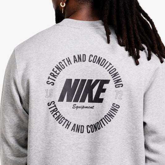 Nike S&C Men's Crew - Heather Grey
