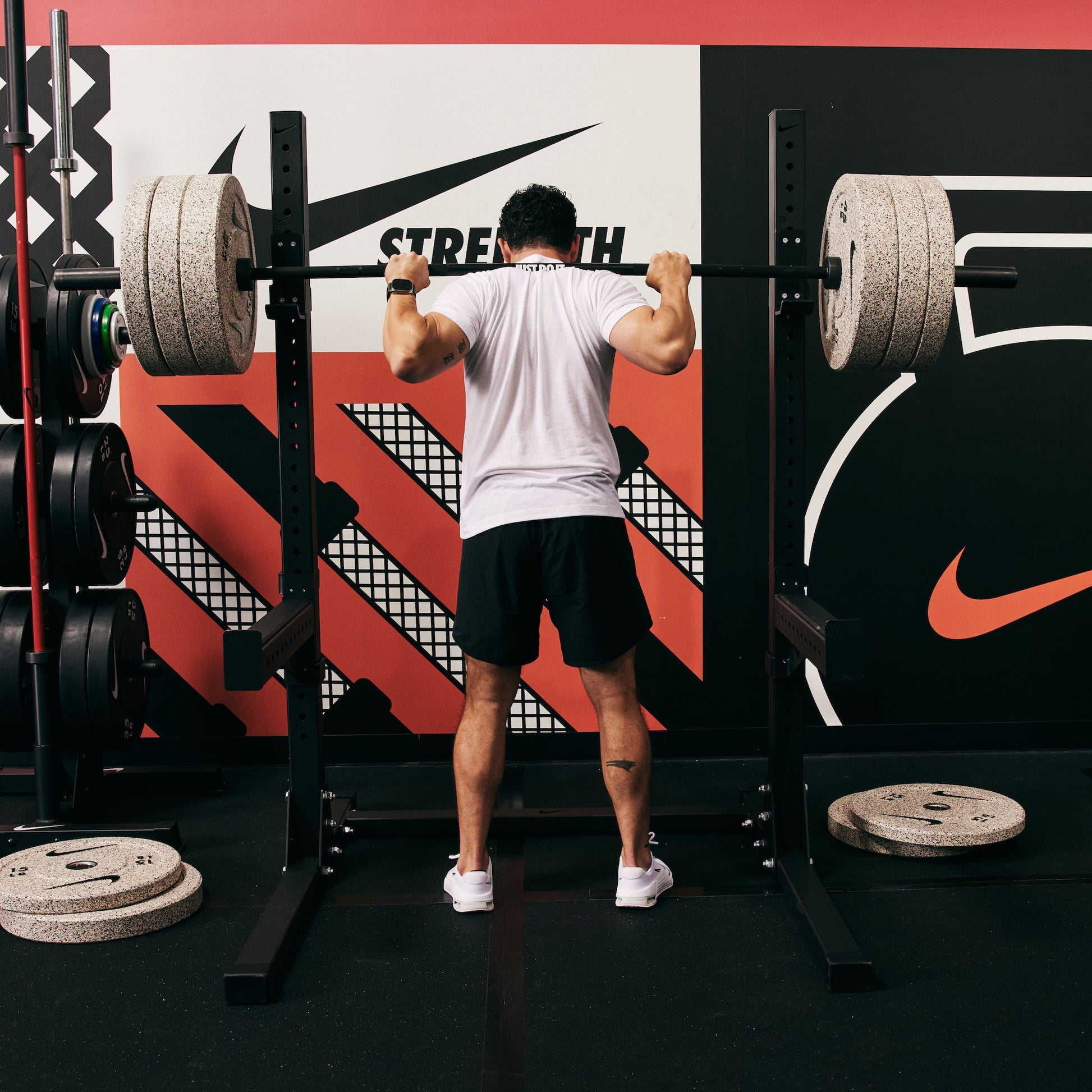 Nike Squat Stand / Nike Grind / 20 kg Nike 1972 Power Bar