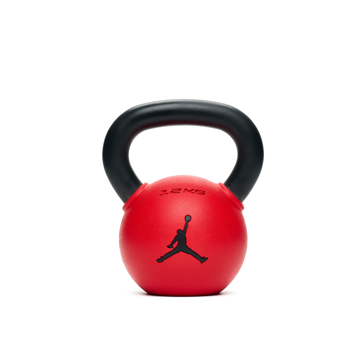Jordan Strength Rubber Coated Kettlebell - Black Jumpman