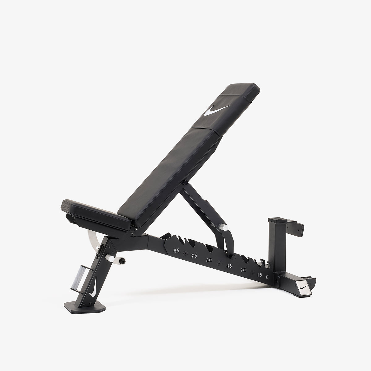 Nike Strength Pro Adjustable Weight Bench — three-quarter view 1