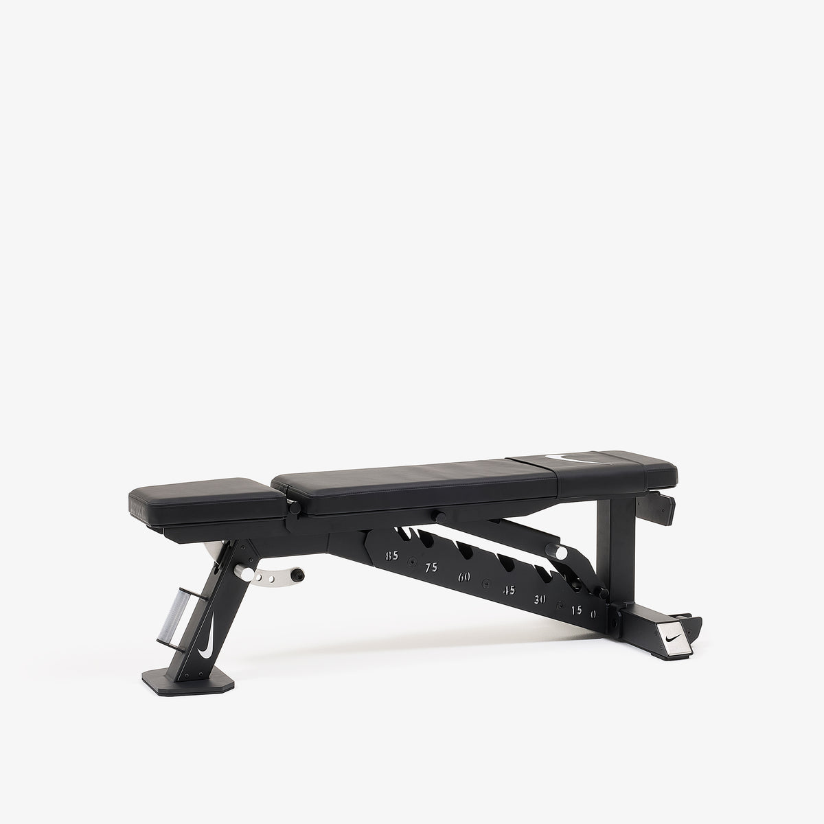 Nike Strength Pro Adjustable Weight Bench — three-quarter view 2