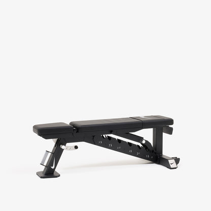 Nike Strength Pro Adjustable Weight Bench — three-quarter view 2