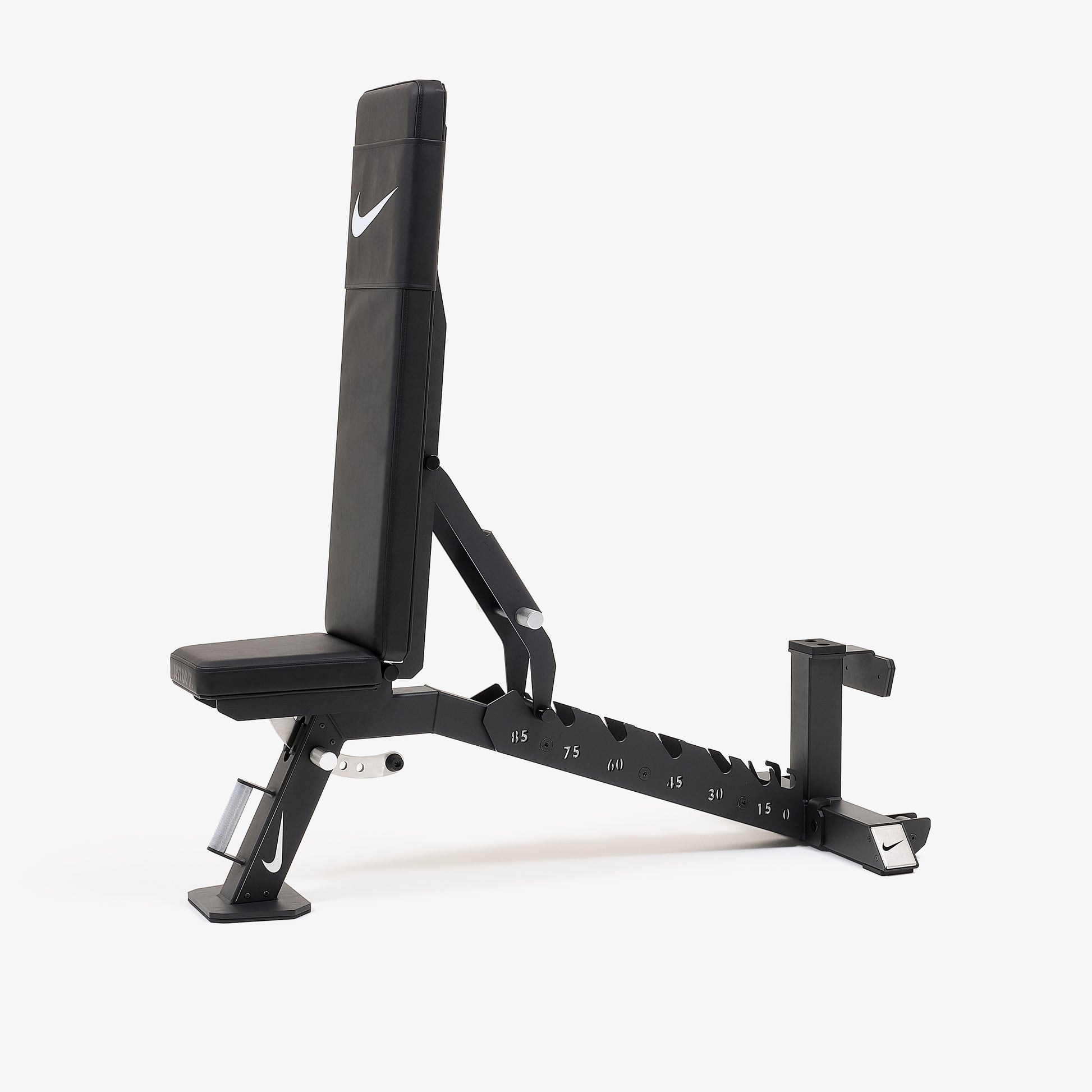 Nike Strength Pro Adjustable Weight Bench — three-quarter view 8