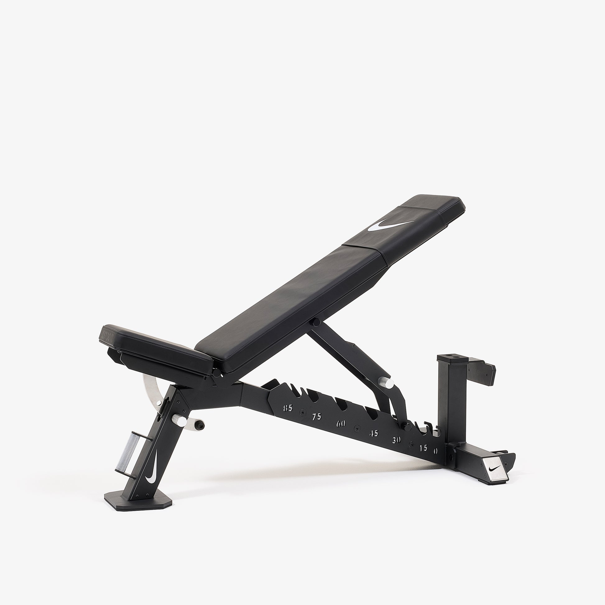 Nike Strength Pro Adjustable Weight Bench — three-quarter view 10