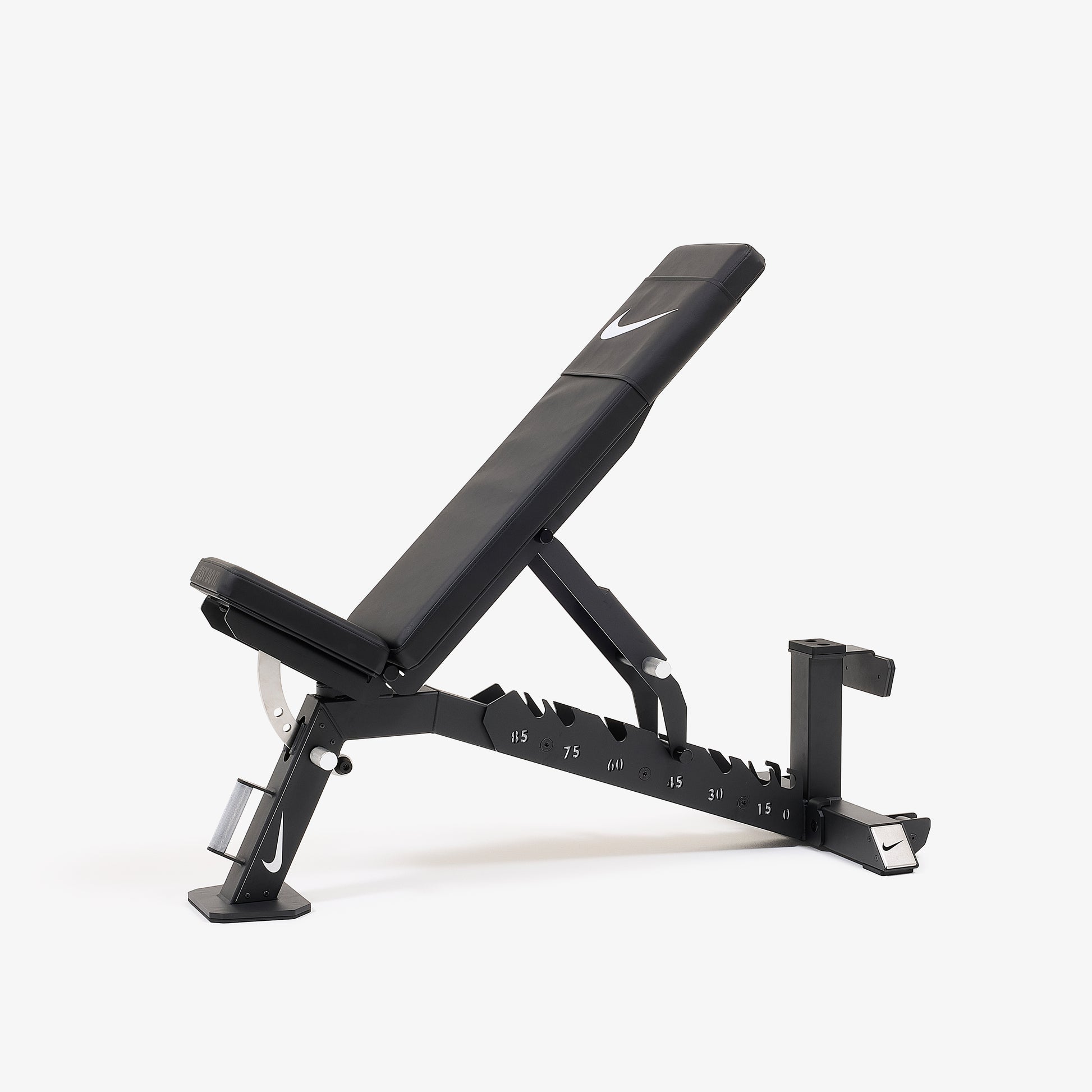 Nike Strength Pro Adjustable Weight Bench — three-quarter view 11