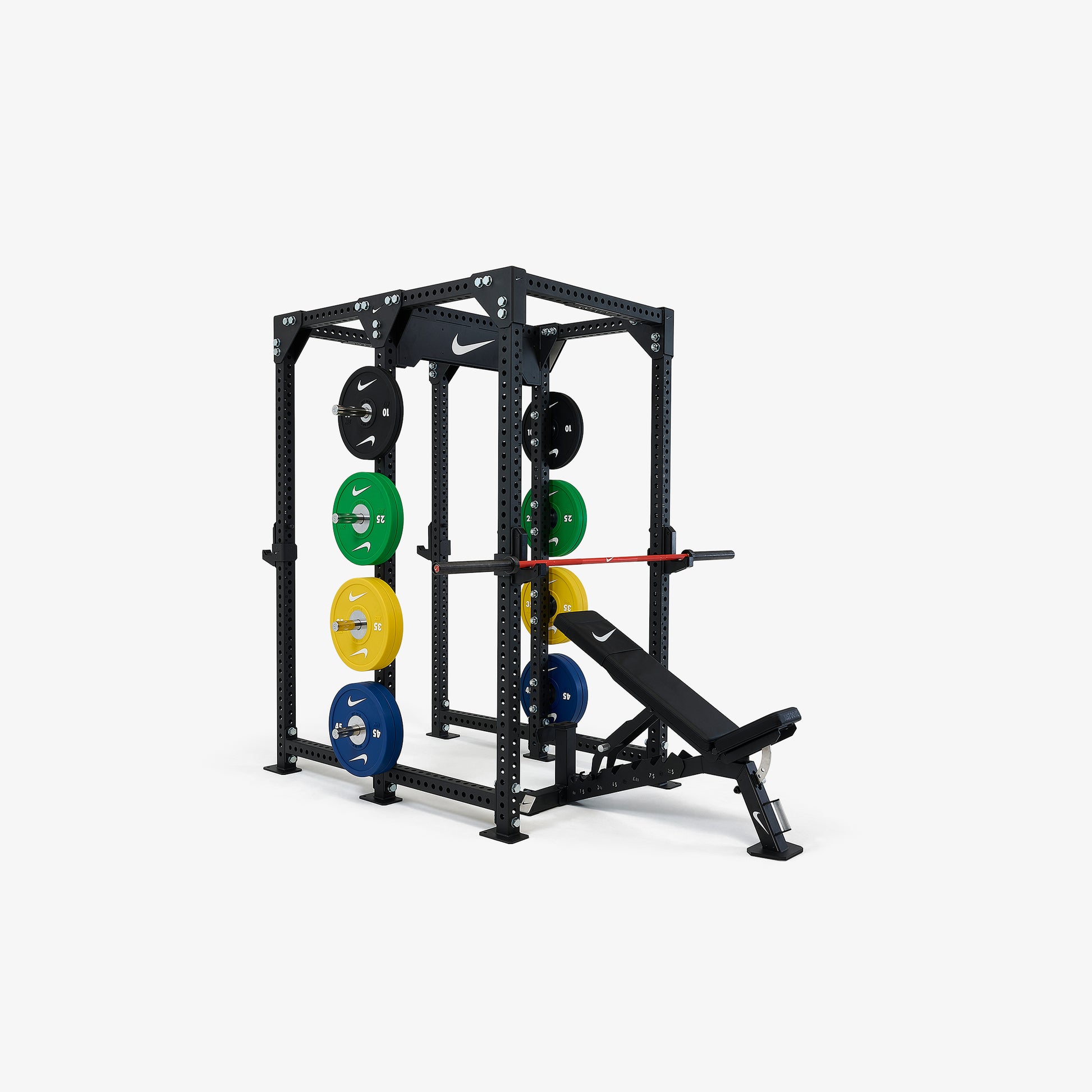 Nike Strength Pro Double Half Rack — three-quarter view 5