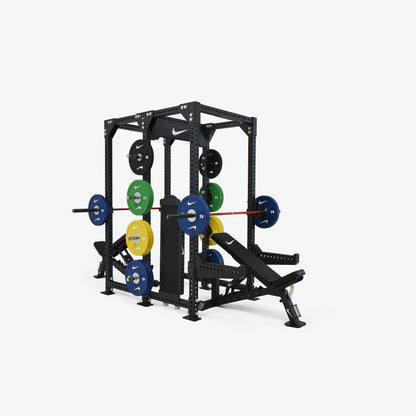 Nike Strength Pro Double Half Rack — three-quarter view 7