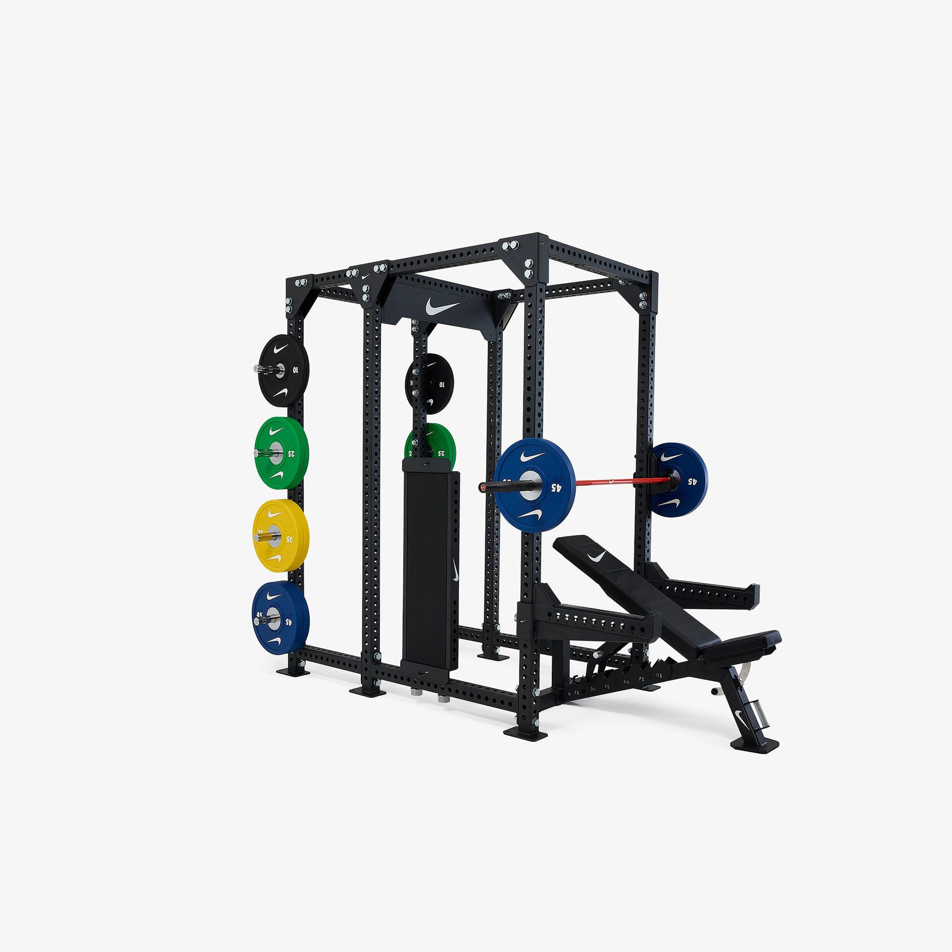 Nike Strength Pro Power Rack — three-quarter view 4