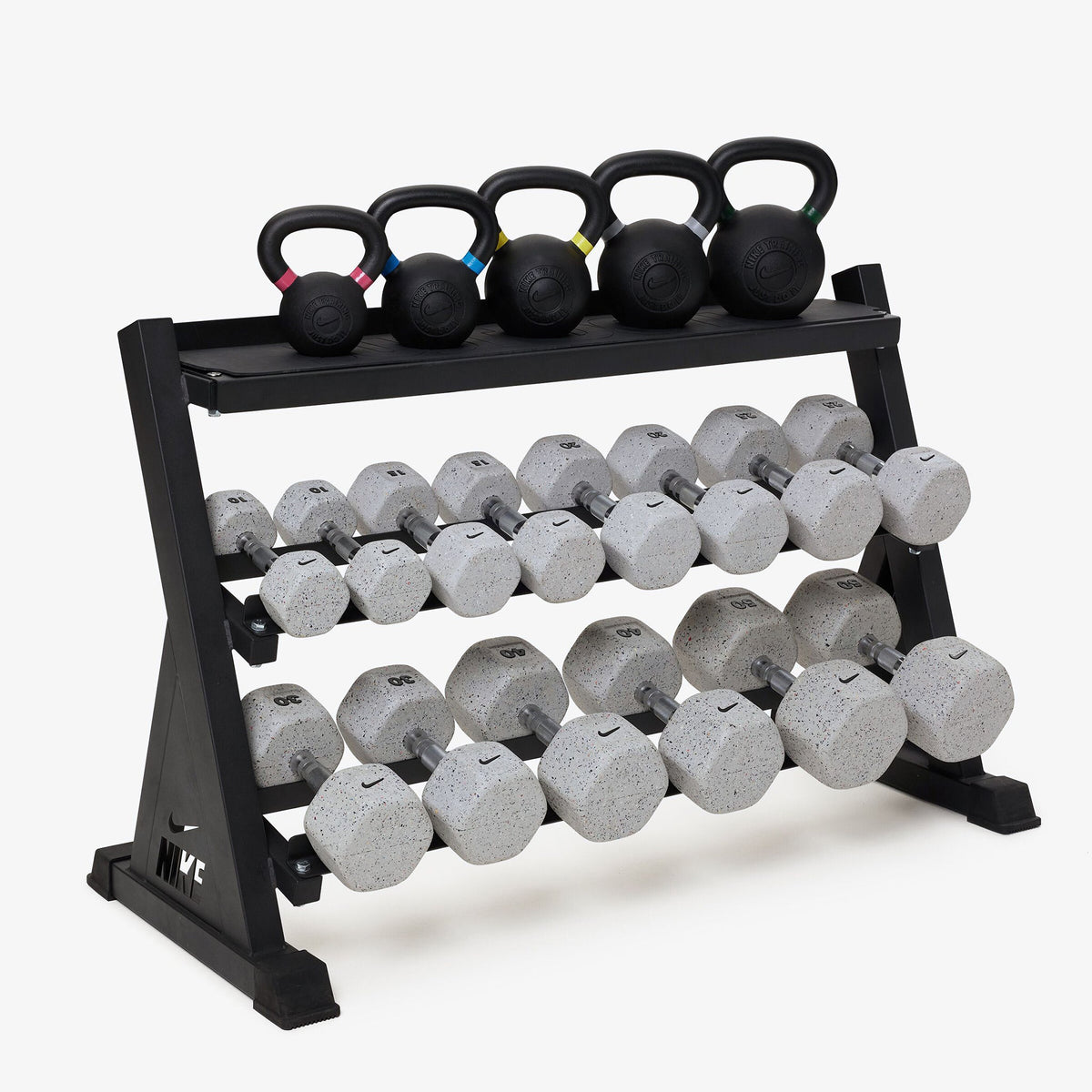 Nike Kettlebell and Dumbbell Storage Rack
