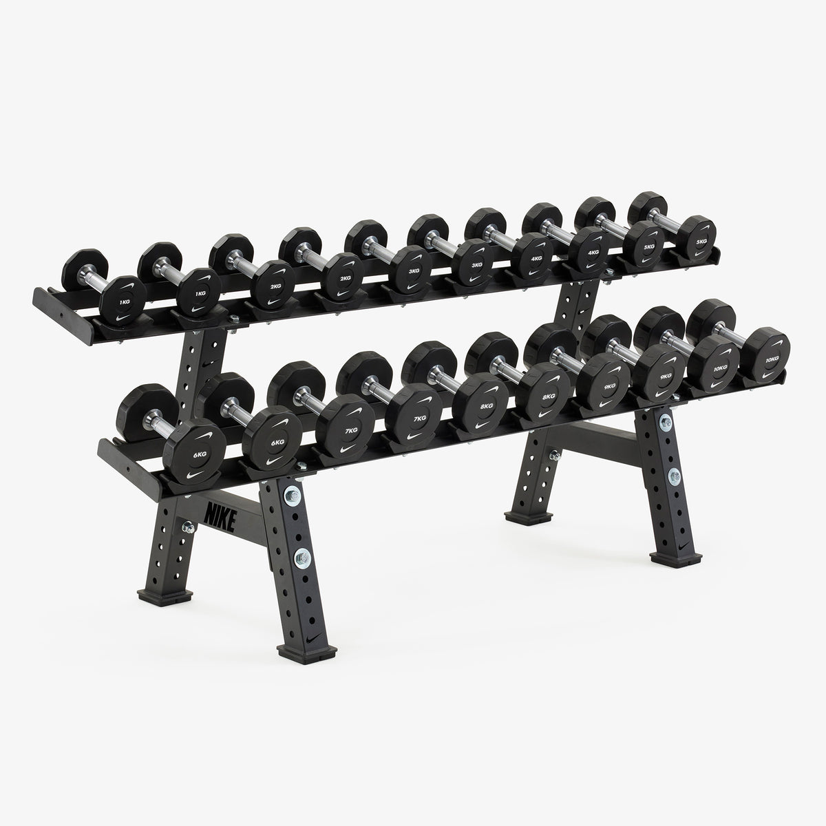 Nike Strength Pro Urethane Dumbbell Rack