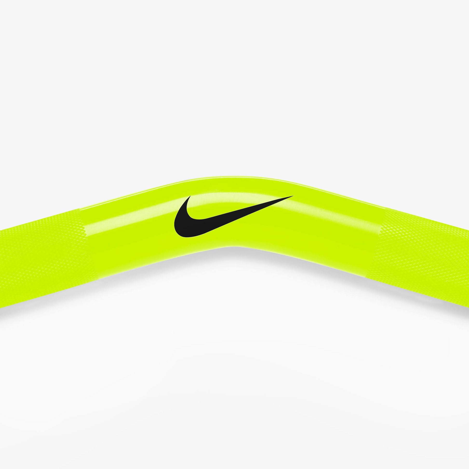 Nike Strength Shield Curl Bar - Volt Swoosh / Nike Grind Change Plates (0.5 - 2.5 kg pairs) / White/Black
