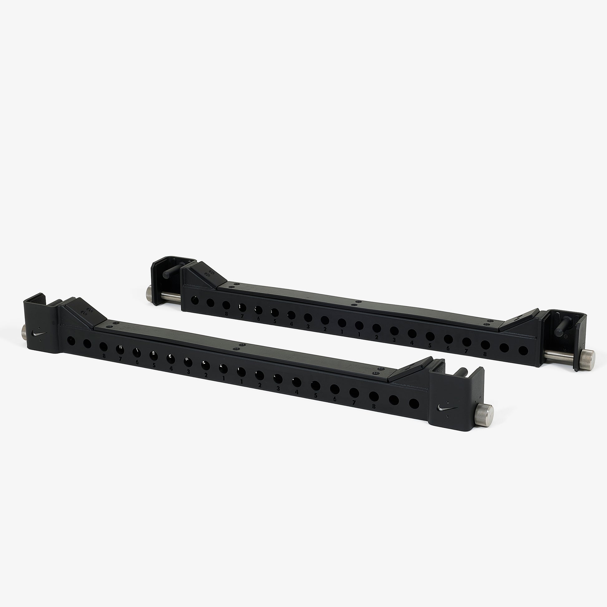 Nike Strength Pro Safety Arms — three-quarter view 1