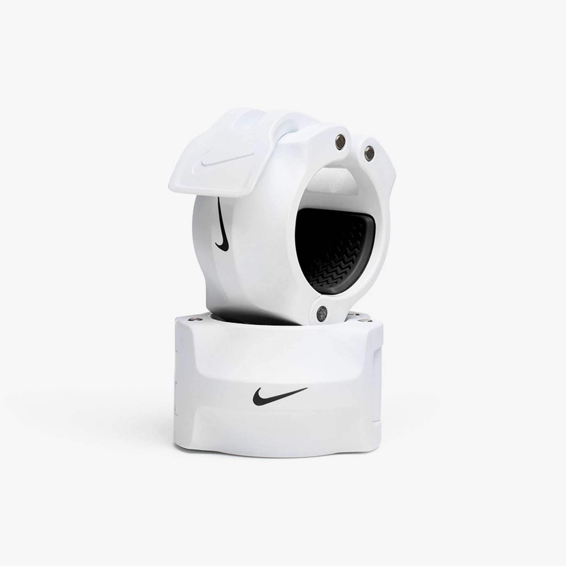 20 kg Nike Strength Shield - Volt Swoosh / Nike Grind Bumper Plates / White/Black