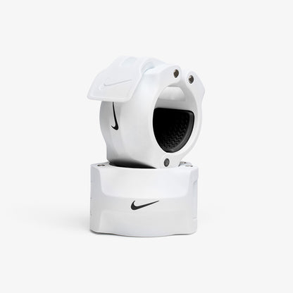 20 kg Nike Strength Shield - White SWOOSH / Nike Grind Bumper Plates / Black/White
