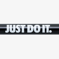 Nike Strength Shield Barbell 20 kg - Black ("Just Do It")