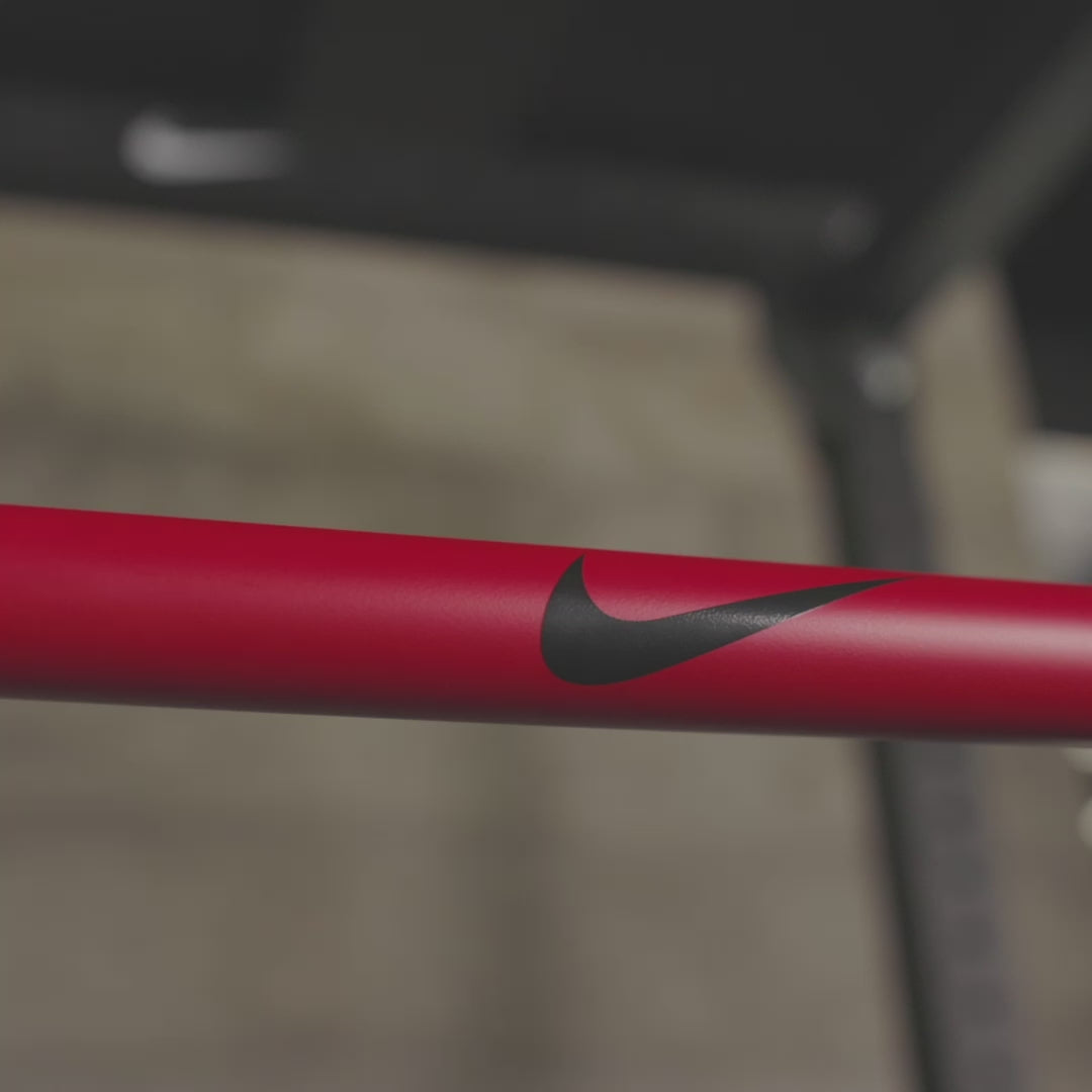 Red swoosh