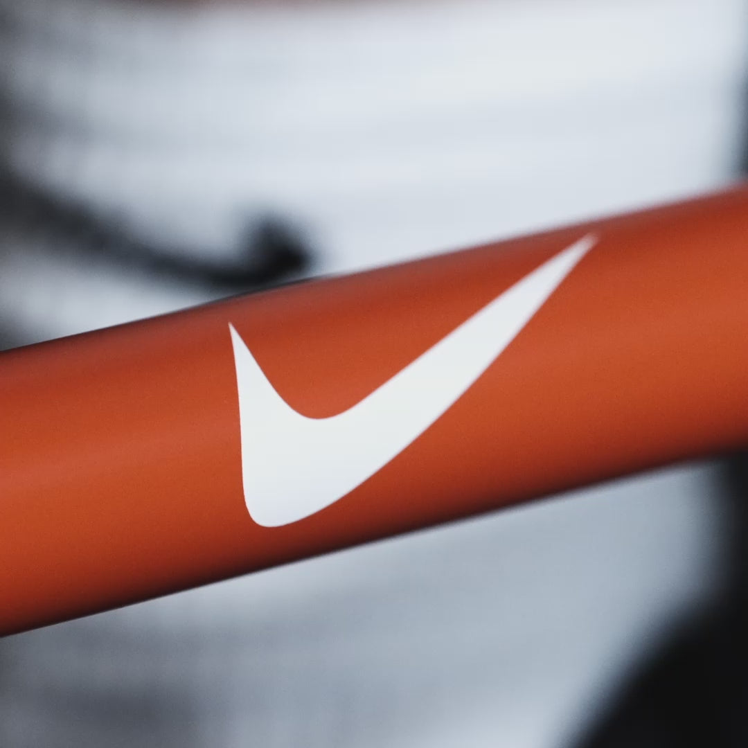 Orange swoosh